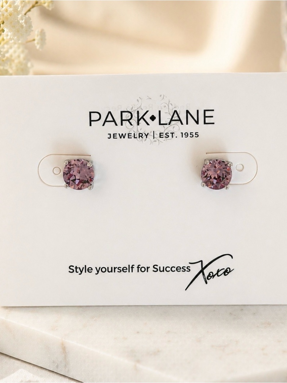 Park Lane Lavender Impression Earrings